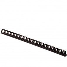 M-Bind Plastic Binding Comb - 28mm x 21 Ring, 50pcs/box, Black